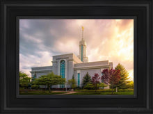 Load image into Gallery viewer, Mt Timpanogos After The Storm Open Edition Canvas / 12 X 18 Black Frame Art
