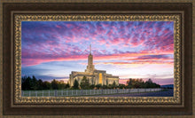 Load image into Gallery viewer, Mt Timpanogos Spacious Skies Open Edition Canvas / 36 X 18 Frame M 27 3/4 45 Art
