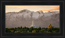 Load image into Gallery viewer, Mt. Timpanogos Youre Not Alone Open Edition Canvas / 15 X 30 Black Frame Art
