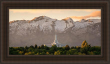 Load image into Gallery viewer, Mt. Timpanogos Youre Not Alone Open Edition Canvas / 15 X 30 Brown Frame Art
