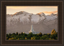 Load image into Gallery viewer, Mt. Timpanogos Youre Not Alone Open Edition Canvas / 24 X 36 Brown Frame Art
