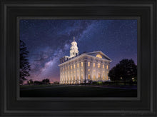 Load image into Gallery viewer, Nauvoo Celestial Open Edition Canvas / 12 X 18 Black Frame Art

