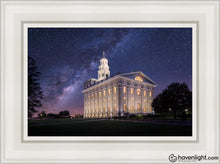 Load image into Gallery viewer, Nauvoo Celestial Open Edition Canvas / 12 X 18 White Frame Art

