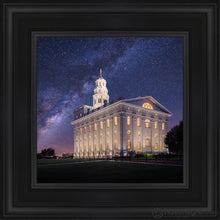 Load image into Gallery viewer, Nauvoo Celestial Open Edition Canvas / 12 X Black Frame Art
