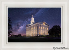 Load image into Gallery viewer, Nauvoo Celestial Open Edition Canvas / 14 X 21 White Frame Art
