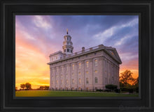 Load image into Gallery viewer, Nauvoo City Beautiful Open Edition Canvas / 24 X 36 Black Frame Art
