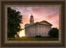 Load image into Gallery viewer, Nauvoo Late Sunset Open Edition Canvas / 36 X 24 Frame M 33 3/4 45 Art
