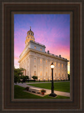 Load image into Gallery viewer, Nauvoo Pathway Open Edition Canvas / 12 X 18 Brown Frame Art
