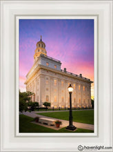 Load image into Gallery viewer, Nauvoo Pathway Open Edition Canvas / 12 X 18 White Frame Art
