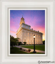 Load image into Gallery viewer, Nauvoo Pathway Open Edition Canvas / 8 X 10 White Frame Art
