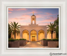 Load image into Gallery viewer, Newport Beach - Be Still My Soul Open Edition Canvas / 11 X 14 White Frame Art
