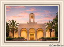 Load image into Gallery viewer, Newport Beach - Be Still My Soul Open Edition Canvas / 20 X 30 White Frame Art
