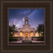 Load image into Gallery viewer, Newport Beach Celestial Open Edition Canvas / 12 X Brown Frame Art
