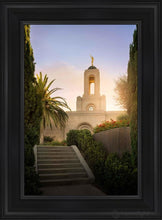 Load image into Gallery viewer, Newport Beach Teach Me To Walk In The Light Open Edition Canvas / 14 X 21 Black Frame Art
