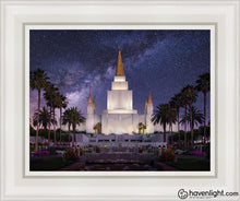 Load image into Gallery viewer, Oakland Celestial Open Edition Canvas / 11 X 14 White Frame Art
