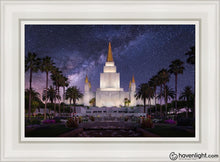 Load image into Gallery viewer, Oakland Celestial Open Edition Canvas / 14 X 21 White Frame Art
