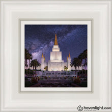 Load image into Gallery viewer, Oakland Celestial Open Edition Canvas / 6 X White Frame Art
