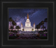 Load image into Gallery viewer, Oakland Celestial Open Edition Canvas / 8 X 10 Black Frame Art
