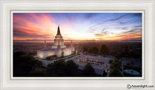 Load image into Gallery viewer, Oakland From On High Open Edition Canvas / 15 X 30 White Frame Art
