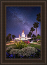 Load image into Gallery viewer, Oakland Starry Eyed Open Edition Canvas / 24 X 36 Brown Frame Art
