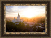 Load image into Gallery viewer, Oakland Sunburst Open Edition Canvas / 36 X 24 Frame M 33 3/4 45 Art
