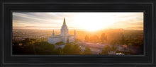 Load image into Gallery viewer, Oakland Sunburst Open Edition Canvas / 8 X 24 Black Frame Art
