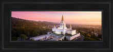 Load image into Gallery viewer, Oakland Sunset From On High Open Edition Canvas / 6 X 18 Black Frame Art
