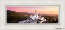 Load image into Gallery viewer, Oakland Sunset From On High Open Edition Canvas / 6 X 18 White Frame Art
