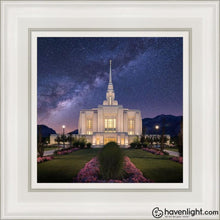 Load image into Gallery viewer, Ogden Celestial Open Edition Canvas / 12 X White Frame Art
