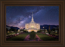 Load image into Gallery viewer, Ogden Celestial Open Edition Canvas / 20 X 30 Brown Frame Art
