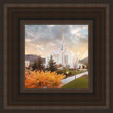 Load image into Gallery viewer, Ogden Fall Open Edition Canvas / 6 X Brown Frame Art
