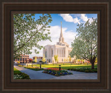 Load image into Gallery viewer, Ogden Grounds Open Edition Canvas / 11 X 14 Brown Frame Art
