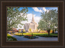 Load image into Gallery viewer, Ogden Grounds Open Edition Canvas / 14 X 21 Brown Frame Art
