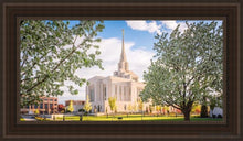 Load image into Gallery viewer, Ogden Grounds Open Edition Canvas / 15 X 30 Brown Frame Art
