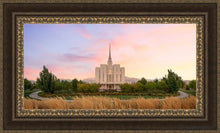 Load image into Gallery viewer, Oquirrh Grassy Morning Open Edition Canvas / 36 X 18 Frame M 27 3/4 45 Art
