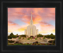 Load image into Gallery viewer, Oquirrh Mountain Unending Love Amazing Grace Open Edition Canvas / 11 X 14 Black Frame Art
