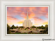 Load image into Gallery viewer, Oquirrh Mountain Unending Love Amazing Grace Open Edition Canvas / 12 X 18 White Frame Art
