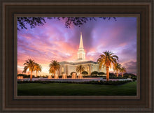 Load image into Gallery viewer, Orlando Sunset Open Edition Canvas / 14 X 21 Brown Frame Art
