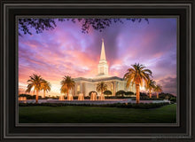 Load image into Gallery viewer, Orlando Sunset Open Edition Canvas / 20 X 30 Black Frame Art

