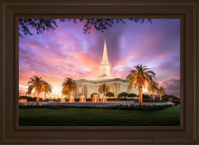 Load image into Gallery viewer, Orlando Sunset Open Edition Canvas / 20 X 30 Brown Frame Art
