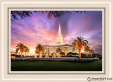 Load image into Gallery viewer, Orlando Sunset Open Edition Canvas / 20 X 30 White Frame Art
