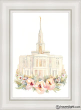 Load image into Gallery viewer, Payson Watercolor Open Edition Canvas / 14 X 21 White Frame Art
