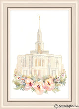 Load image into Gallery viewer, Payson Watercolor Open Edition Canvas / 20 X 30 White Frame Art
