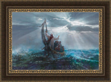 Load image into Gallery viewer, Peace Be Still Open Edition Canvas / 36 X 24 Frame M 33 3/4 45 Art
