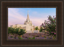 Load image into Gallery viewer, Phoenix Desert Blossom Open Edition Canvas / 12 X 18 Brown Frame Art
