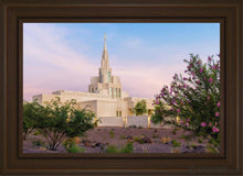 Load image into Gallery viewer, Phoenix Desert Blossom Open Edition Canvas / 20 X 30 Brown Frame Art
