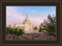 Load image into Gallery viewer, Phoenix Desert Blossom Open Edition Canvas / 24 X 36 Brown Frame Art
