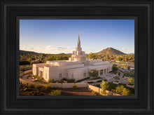 Load image into Gallery viewer, Phoenix Evening Warmth Aerial Open Edition Canvas / 12 X 18 Black Frame Art
