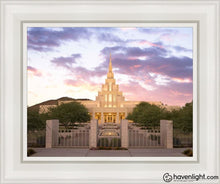 Load image into Gallery viewer, Phoenix Sunrise Glow Open Edition Canvas / 11 X 14 White Frame Art
