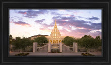 Load image into Gallery viewer, Phoenix Sunrise Glow Open Edition Canvas / 15 X 30 Black Frame Art
